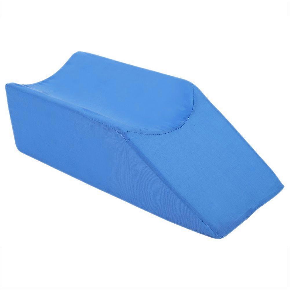 Foam Leg Elevator Cushion Wedge Support Knee Pain Rest Washable Pillow(Blue)