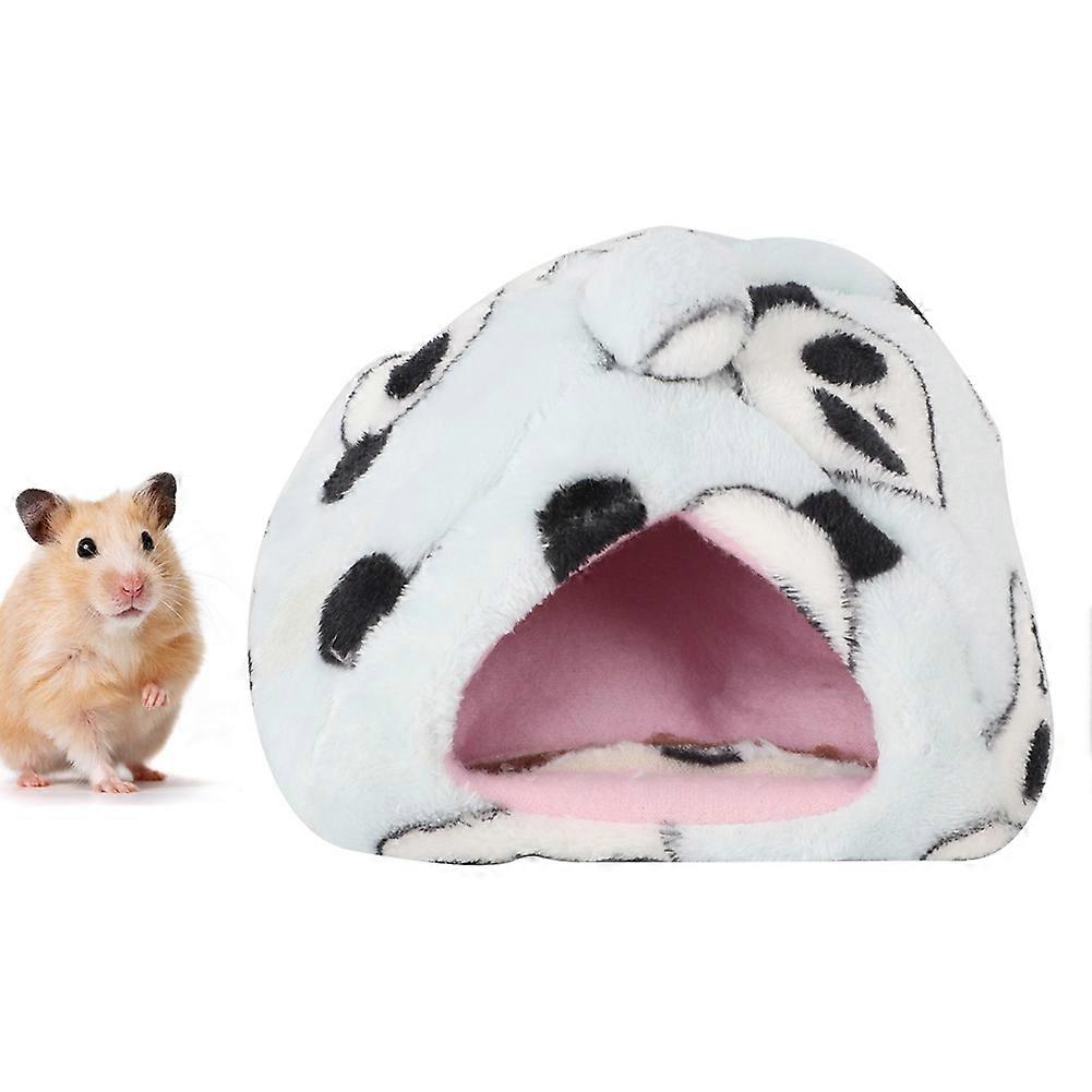 Blue Panda Shape Winter Pet Nest, Hamster House