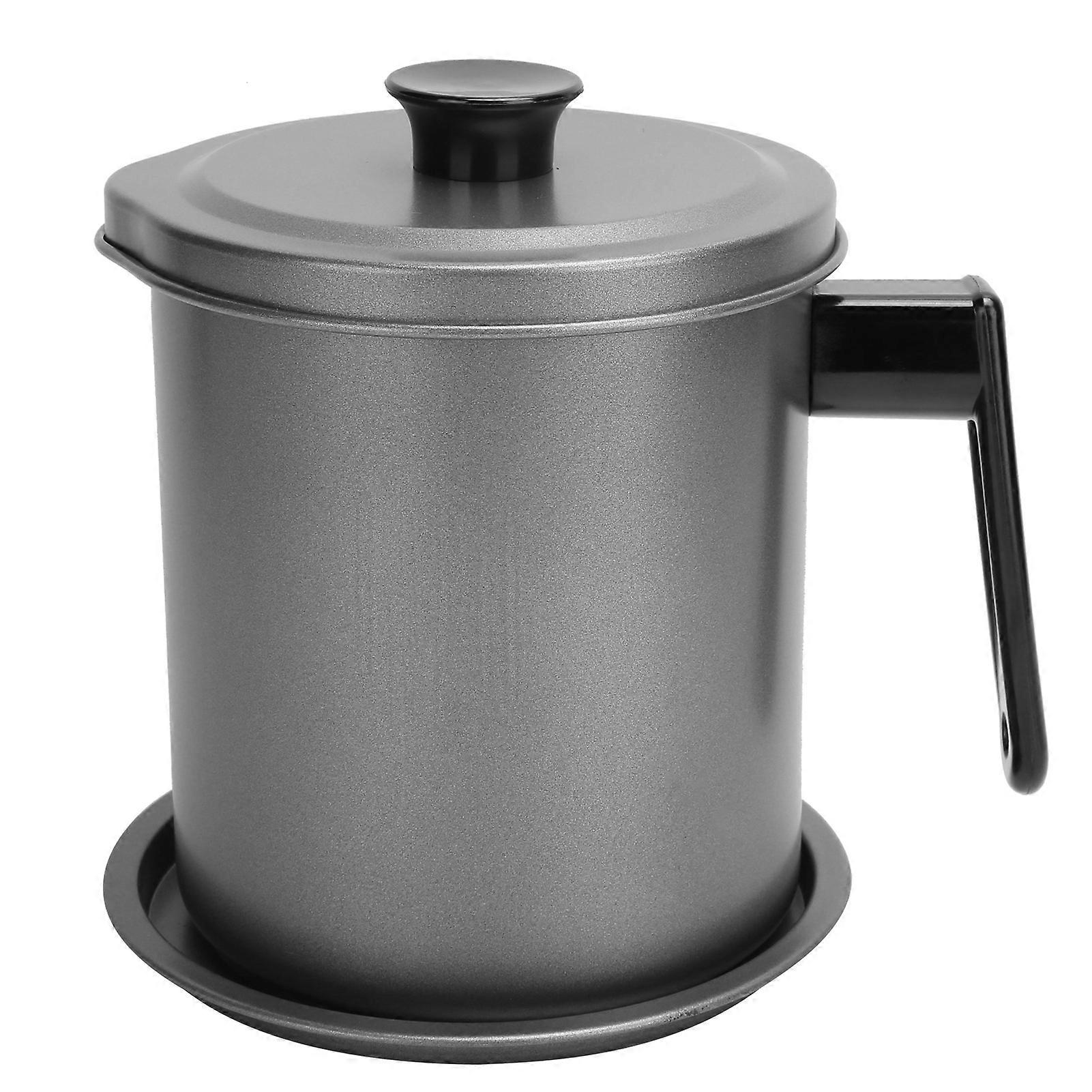 Innovative Cooking Oil Container, Non-stick Coating for Easy Cleaning, Ergonomic Bakelite Handle with High Temperature Resistance, Rust Resistant and