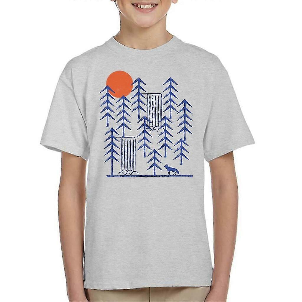 Camiseta Wild Day Fox para niños