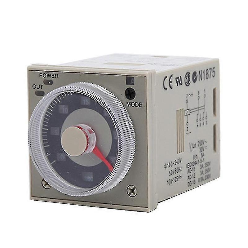 H3cr-a8 Adjustable Multistage Electric Power Turn On/off Cycle Delay Time Relay