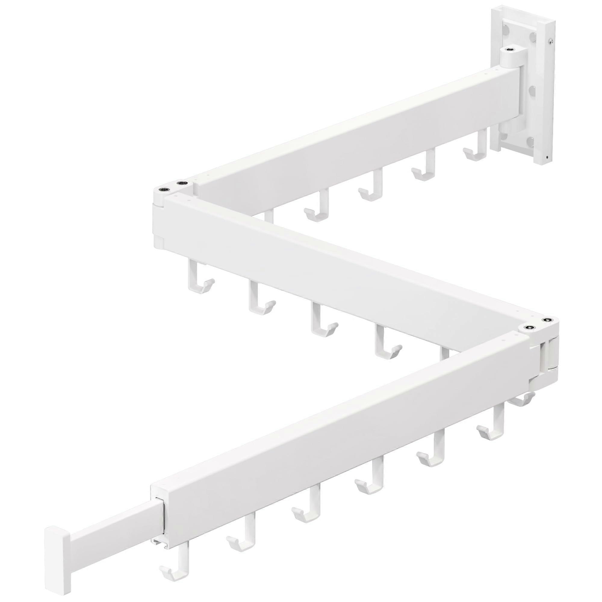 Clothes Drying Rack Laundry Space Saver for Wall Mounted Usage