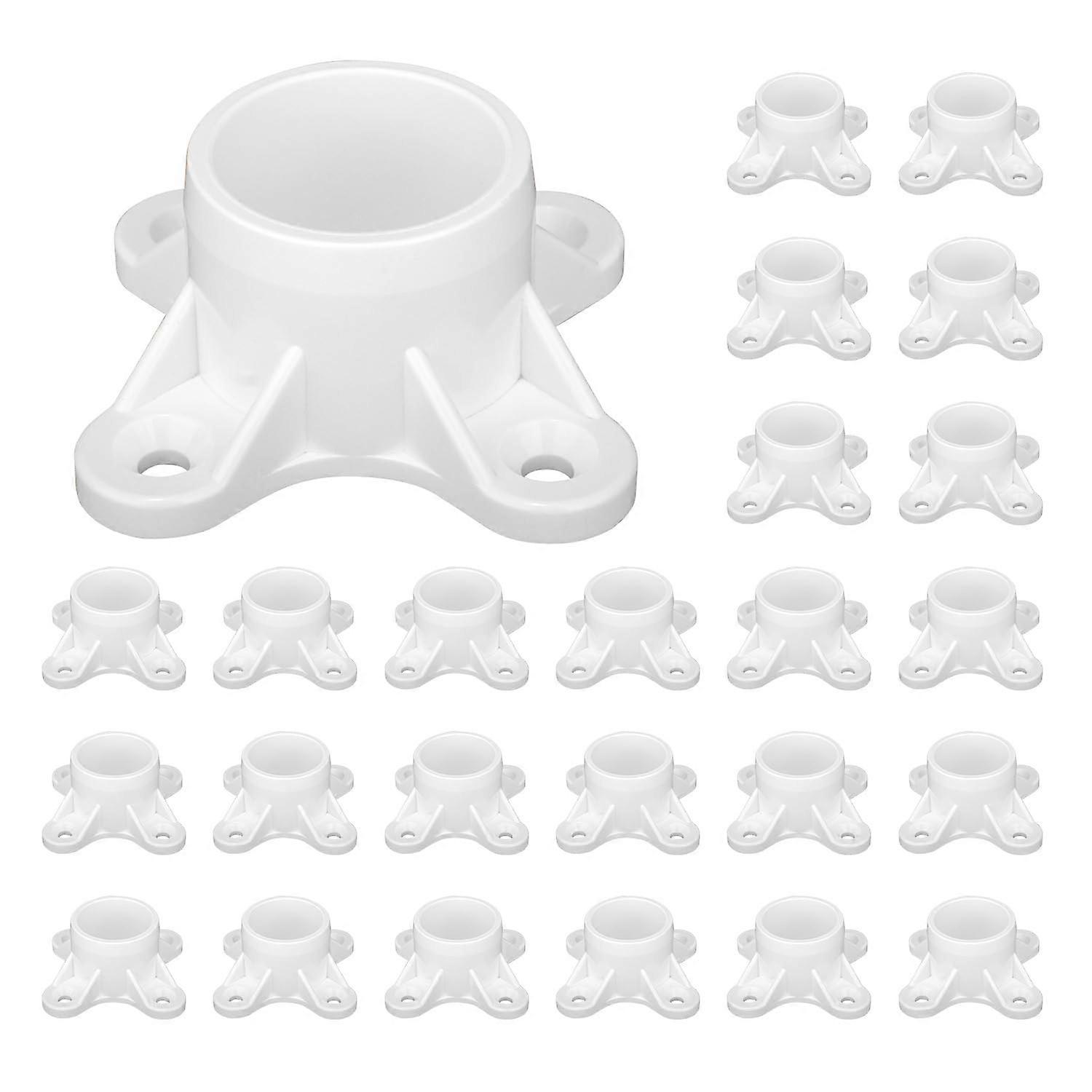 25 paquets de bride en PVC pour les projets de bricolage de tuyaux de 1/2 pouce