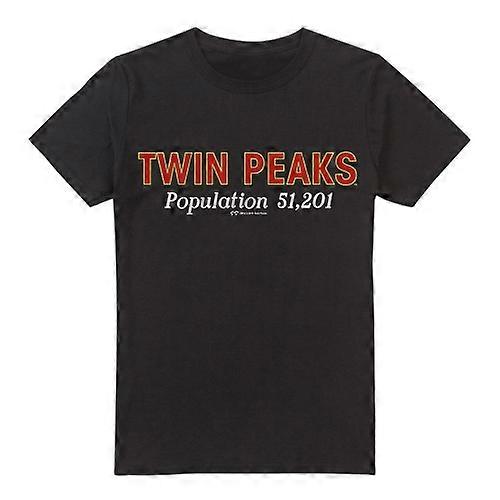 Twin Peaks Mens Population T-Shirt