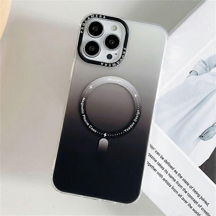 Compatible For iPhone 16 Pro Case Compatible with MagSafe IMD Matte Gradient Hard PC Phone Cover