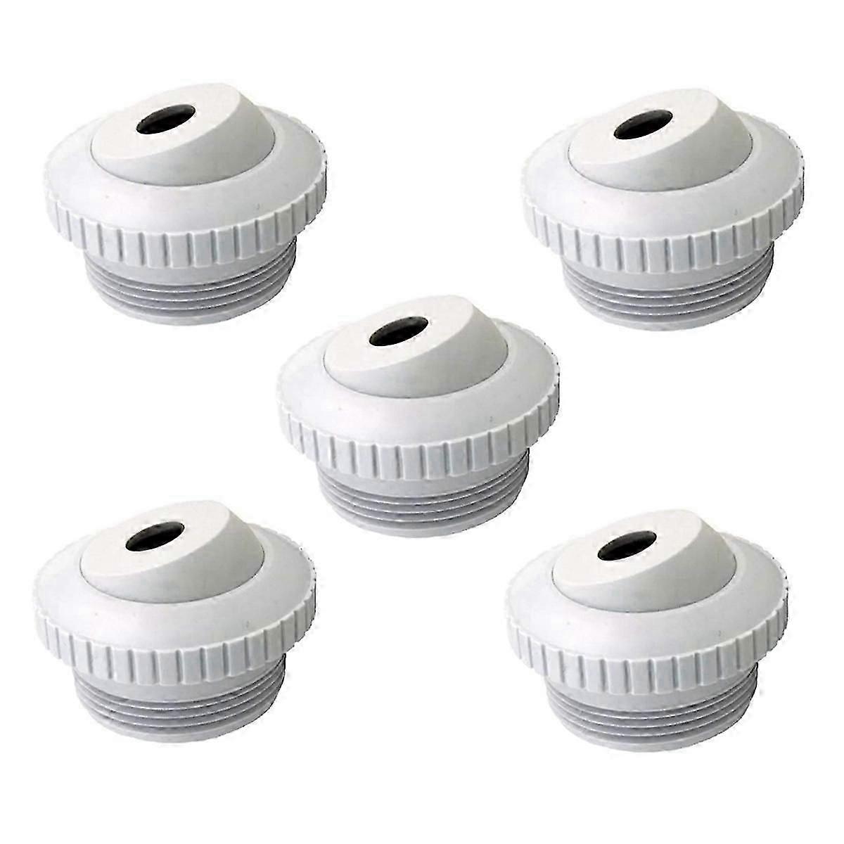 unique Pool Spa 1/2Inch Opening Hydrostream Return Jet Fitting SP1419C with 1-1/2Inch MIP Thread Replacement SP1419C(5PCS)