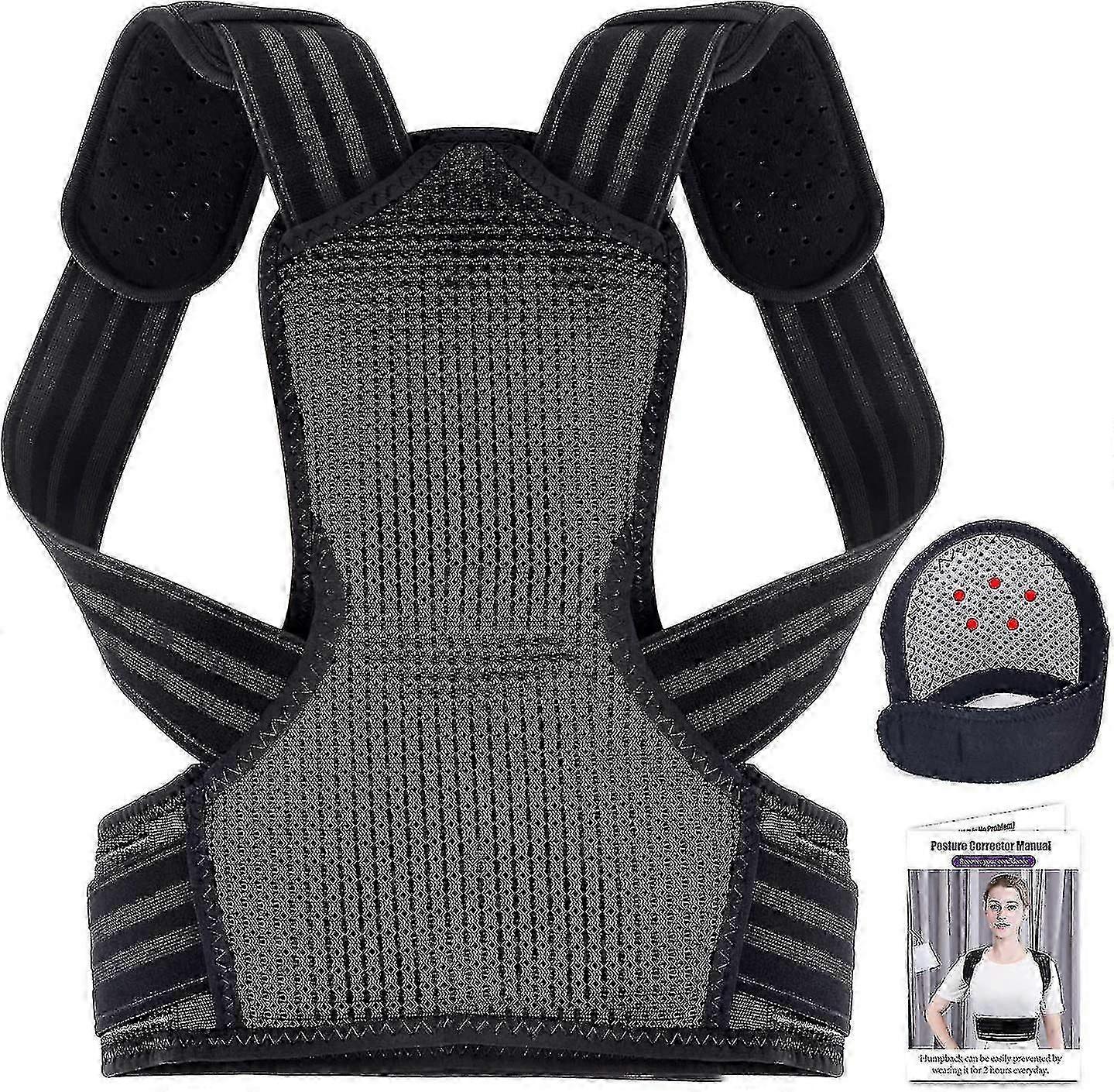 Posture Trainer, Posture Correction Back Straightener For Men Women, Adjustable