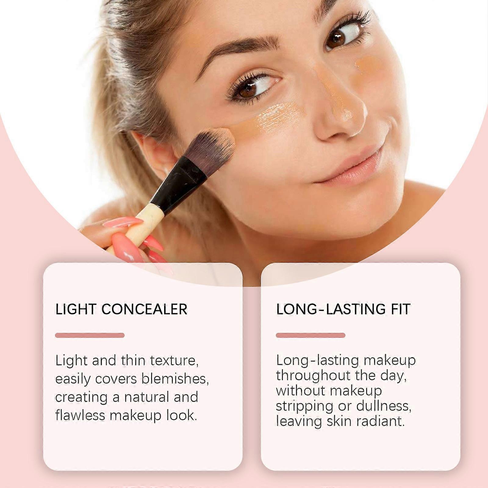 Concealer Liquid Makeup Non Blocking Powder Refreshing Moisturizing Light And Moisturizing Liquid WU2159