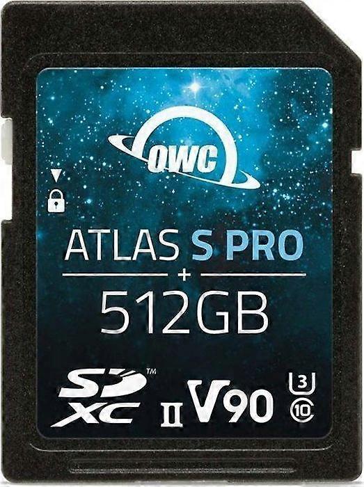 Memory card - Owc - Atlas S Pro - 512 GB - UHS-II/U3 V90 - Read speed 275 MB/s