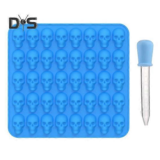 1 Set Soft Candy Mold Quick Release Einzigartige Skull Silikon Candy Form