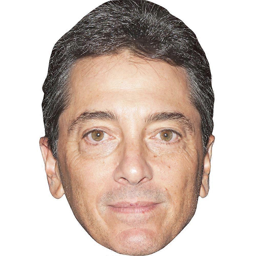 Scott Baio (Stubble) Celebrity Mask, Flat Card Face