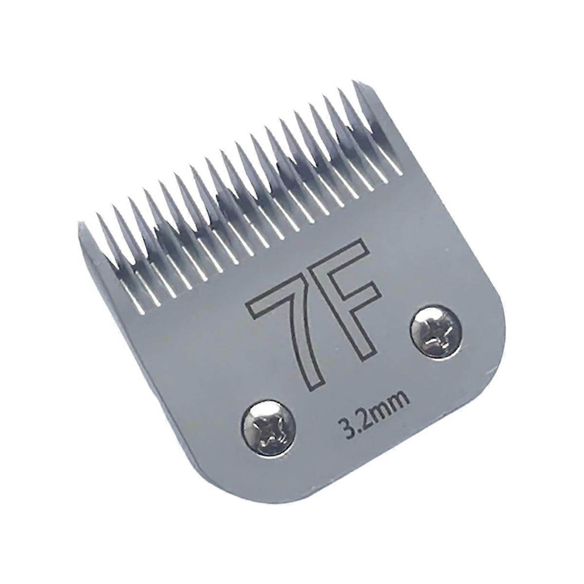 Detachable Pet Dog Grooming Clipper Ceramic Blade Replacement for Most , A5, KM10 Series Clippers 7F