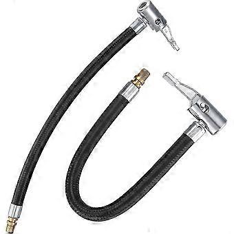 2 Mangueira de bomba de enchimento de pneus Pezzi, Tubo de enchimento de 35 válvulas Mangueira de bomba de bicicleta, Adaptador de válvula de pneu de carro, Mangueira de borracha de ar de válvula de pneu de carro9101716289565