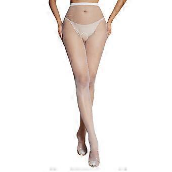 Frauen Leuchtende Hohe Taille Leuchtend Netzstrumpfhose Leuchtend im Dunkeln Netzstrümpfe Strumpfhosen Leggings Leuchtende Overall-Socken Leuchtende Farbe