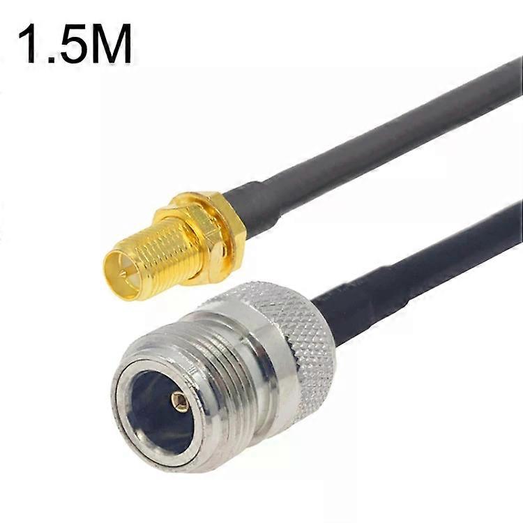 RP-SMA to N Female Coaxial Adapter Cable-1.5m RG58,