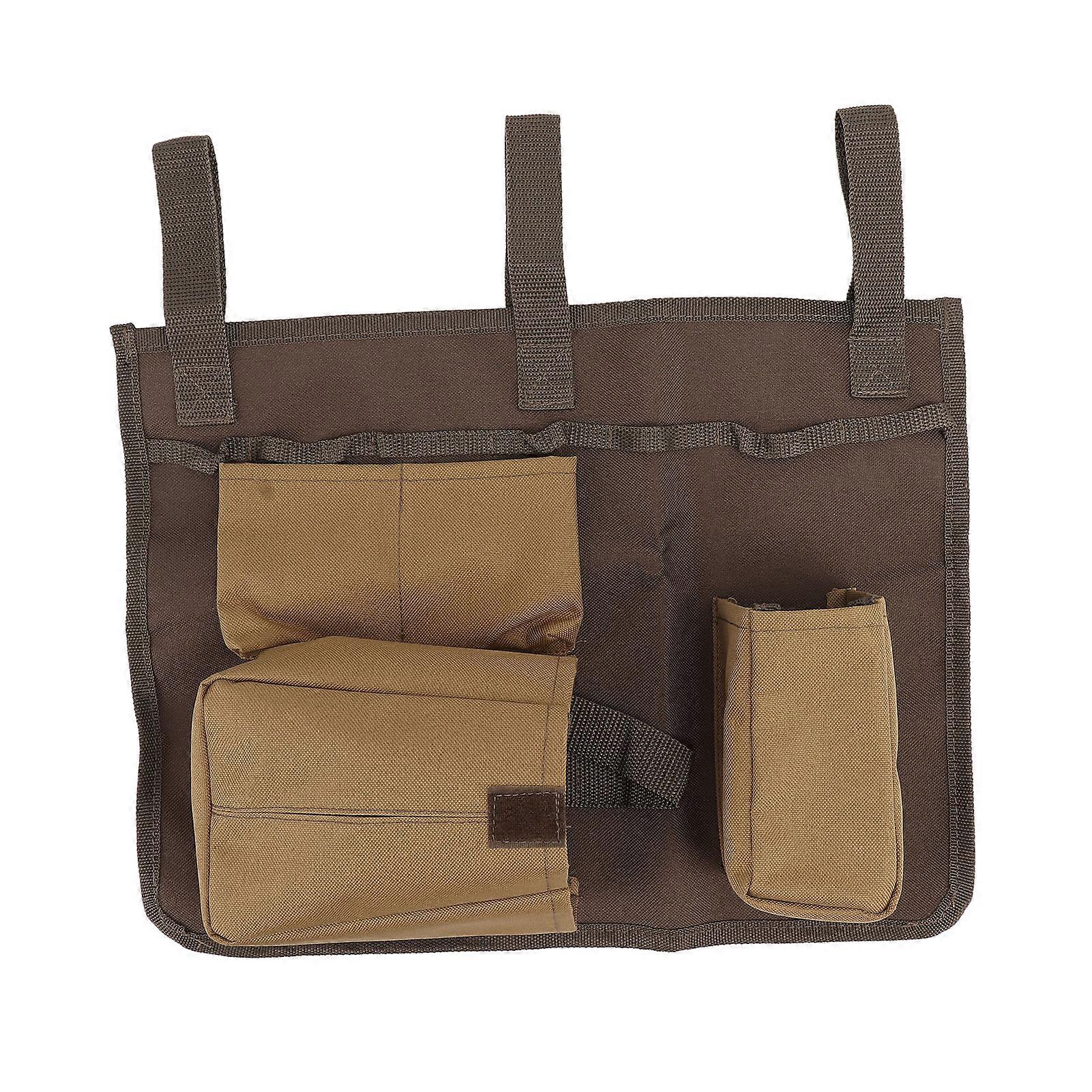 Bedside Caddy Hanging Bed Organizer Storage Bag Pocket for Bunk for Outside Camping