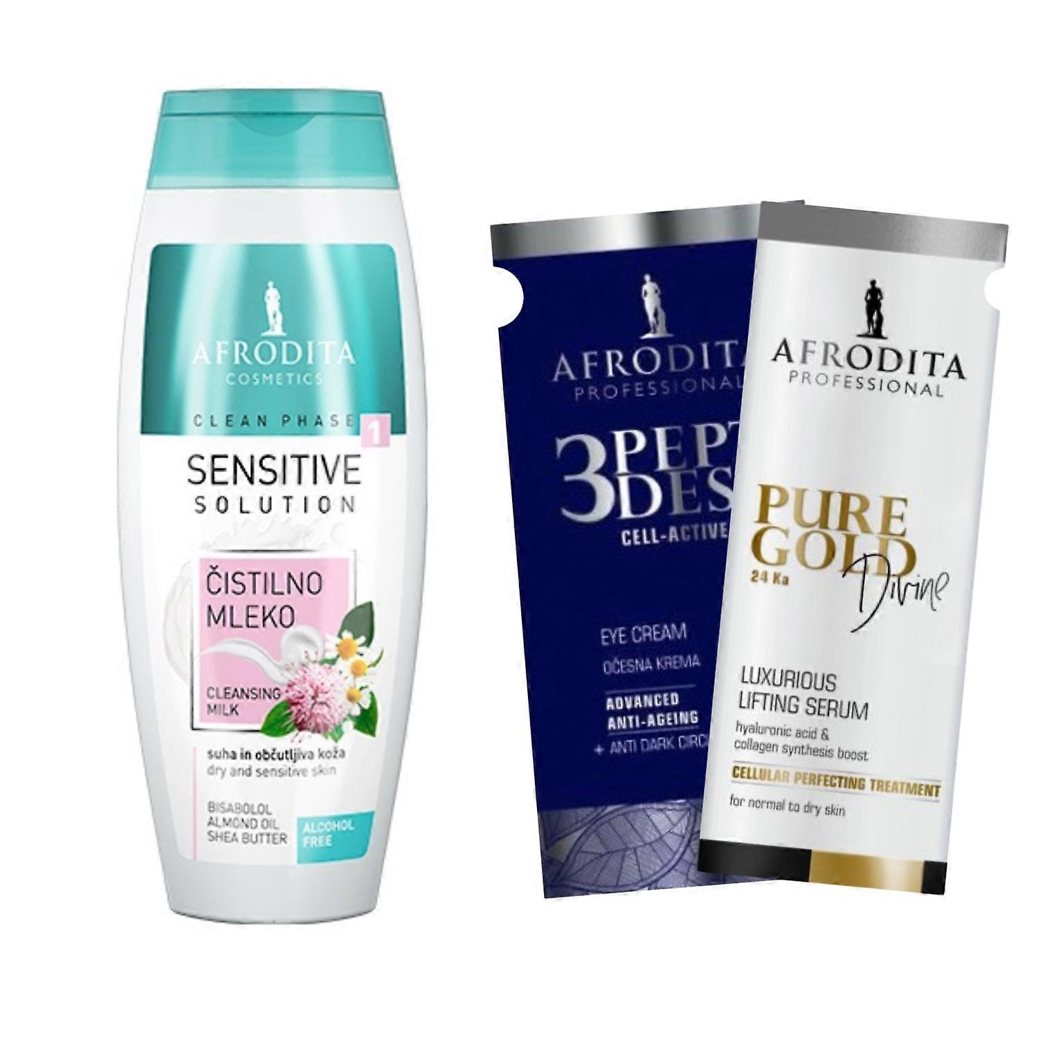 Afrodita Clean Phase Cleansing Milk + 2 Samples