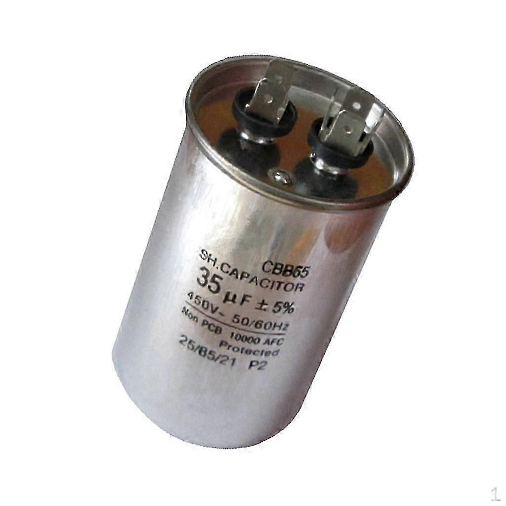Waterproof Motor Run Start Capacitor CBB65 450V 35uF - 55mm Diameter