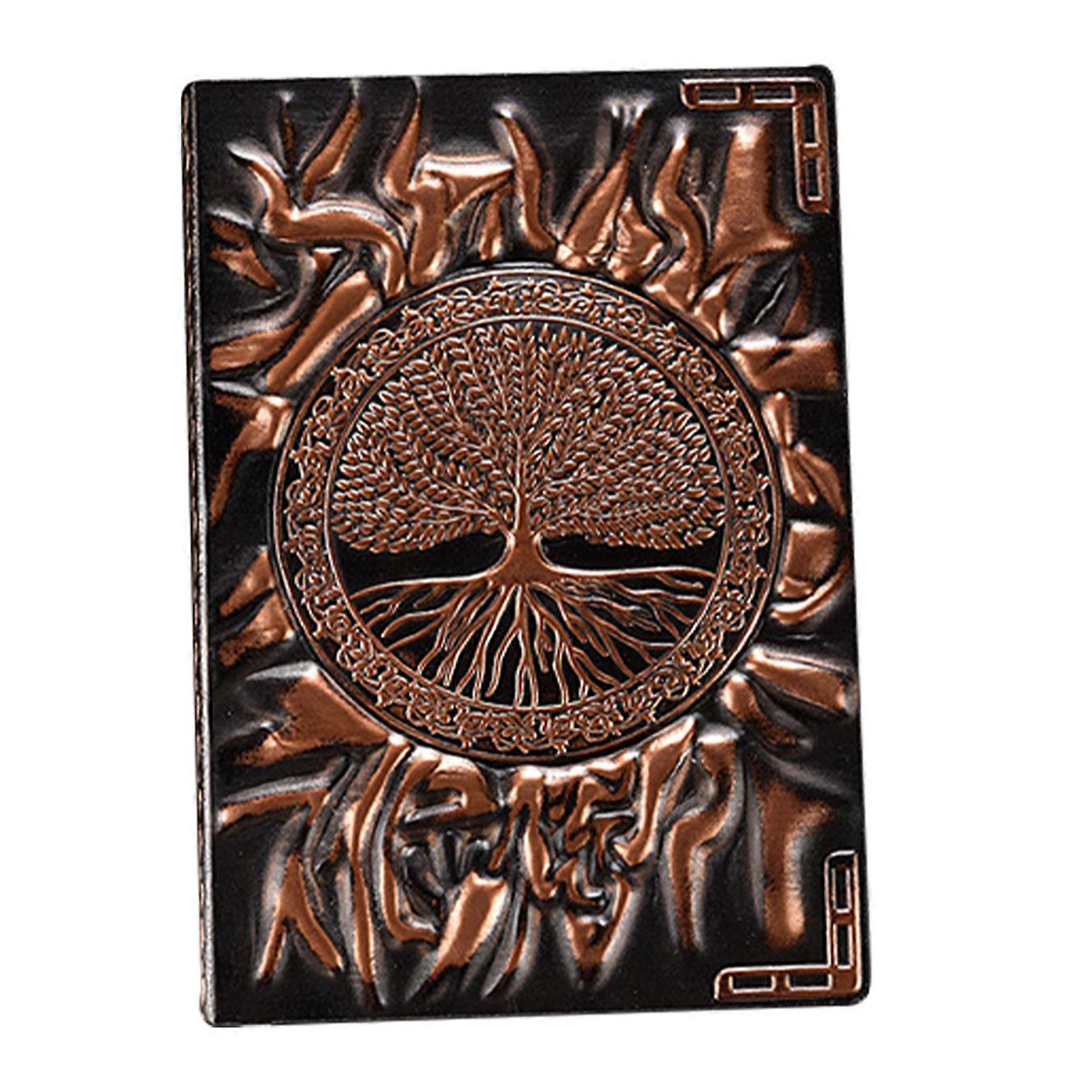 Retro Embossed Notepad Exquisite Three-Dimensional Embossed Hard Cover