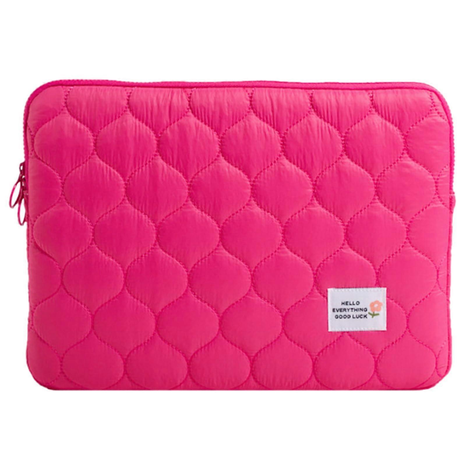 Computer Liner Bag Soft Ipads Bag Sweet Tablet Computer Female Bag Protective Cover Fabric Storage Bag with Zipper