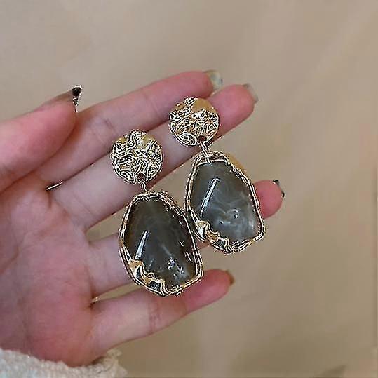 (gray)high-quality Temperament Earrings