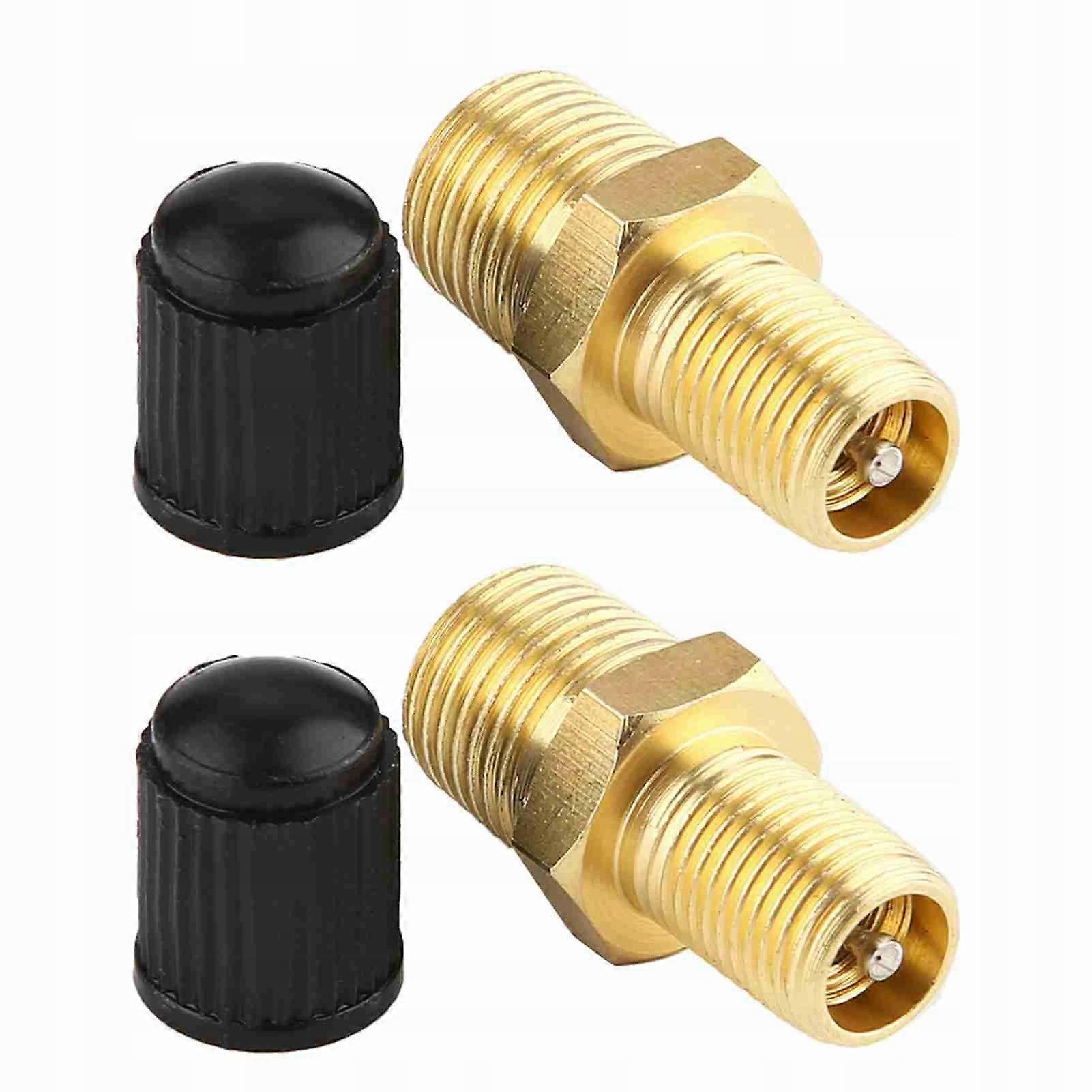 2 Pcs Air Compressor Tank Filling Valve Npt 1/8" Mpt 0,4