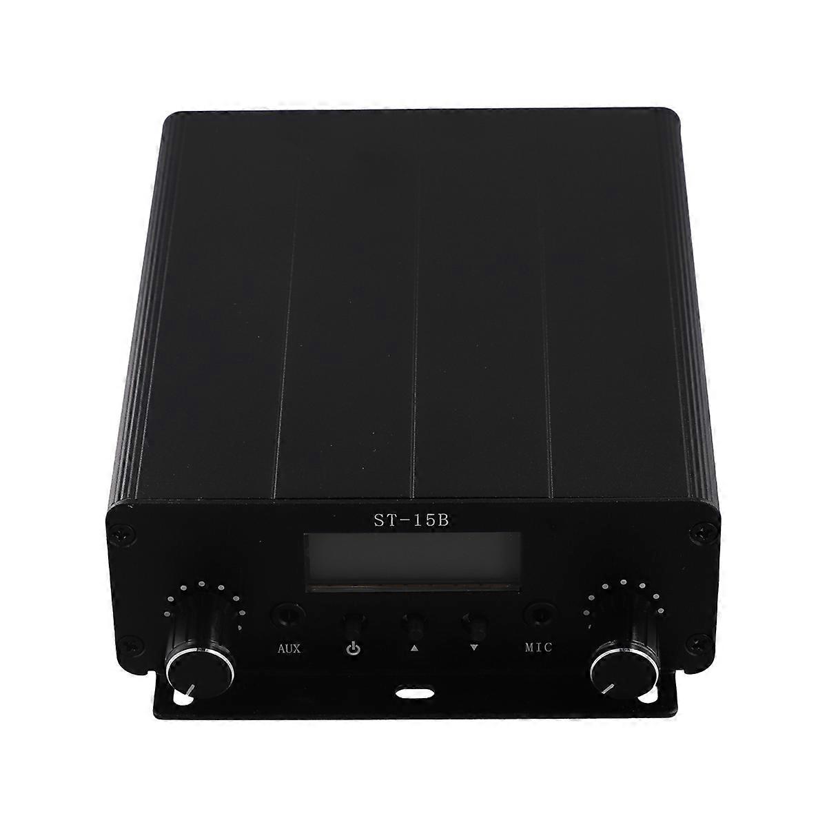 15W V2 FM PLL Stereo Transmitter Supports Wireless Audio TNC