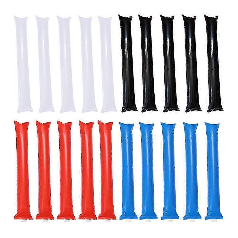 48pcs Inflatable Long Stick Balloons Sporting Events Bar Party Cheering Sticks