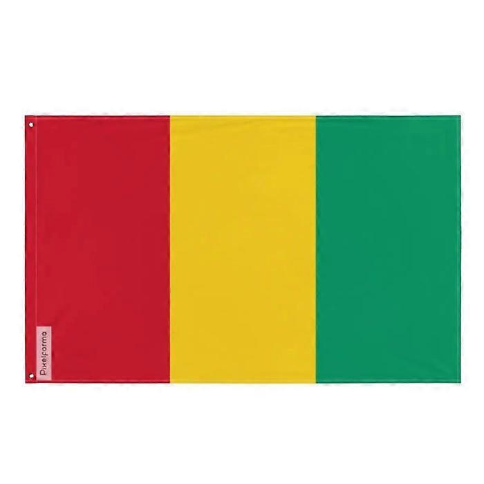 Flag of Guinea – 120 x 180 cm – Polyester – Metal eyelets – Durable