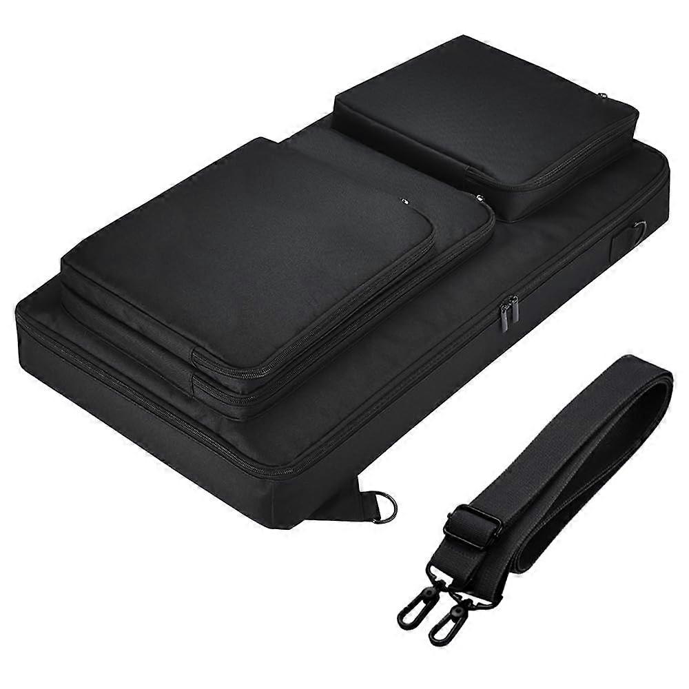 Carrying Case Bag for DDJFLX6 DDJ 800 SX SX2 SX3 Controller and DJ Headphones, Black Travel Storage Solution