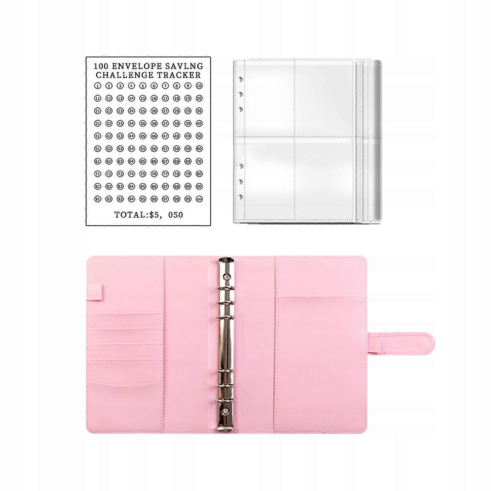 Budget Planner Binder To Save Challenge Saving Organizer
