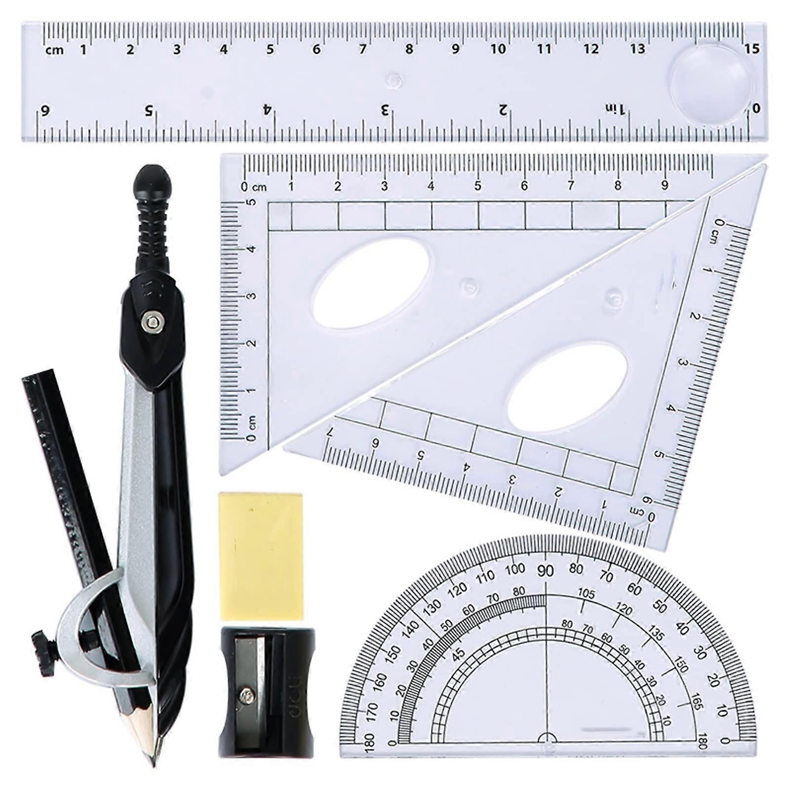 Metal Geometry Drawing Tools for Students Circle Gauge Set Ref: 4902