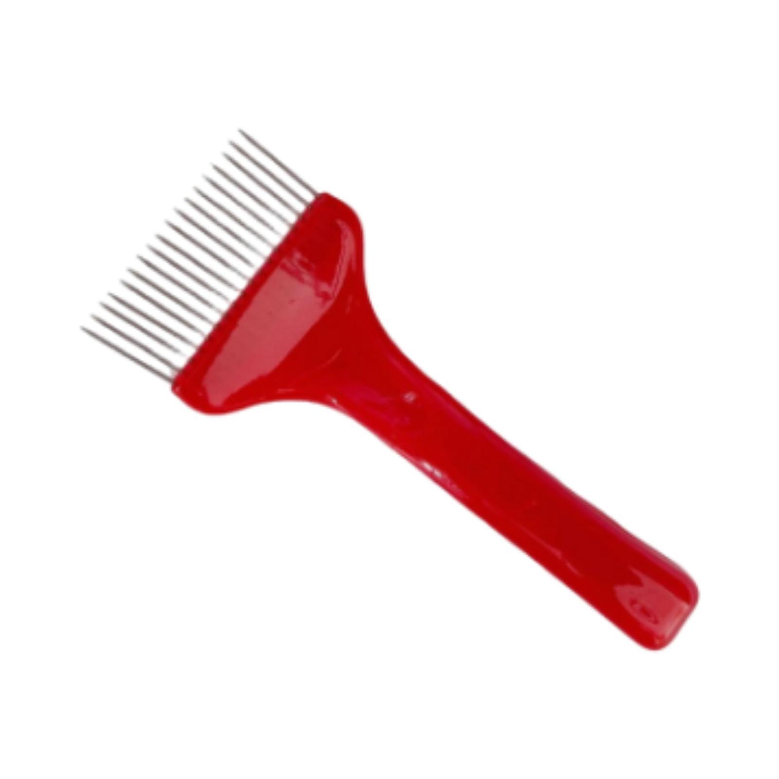 Beekeeping Uncapping Fork Harvesting Honey Comb Scooper 18 Pin Stainless Steel