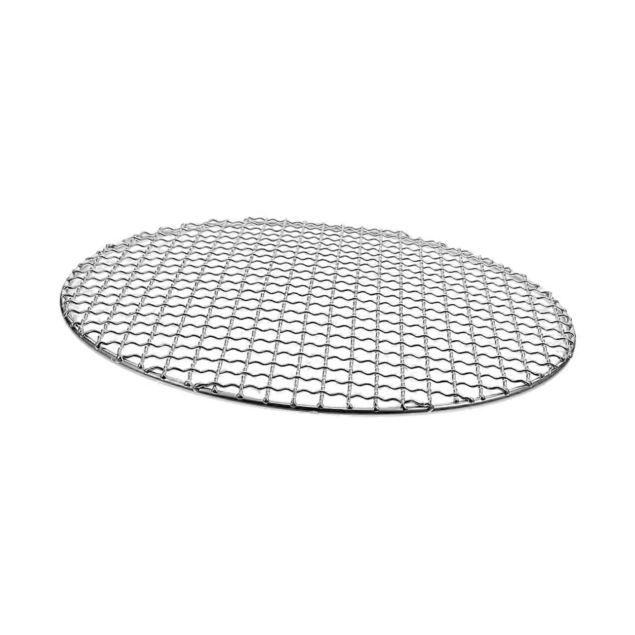 Barbecue Mesh Grillmatte Round Iron Grill Net Heavy Duty Easy To Use