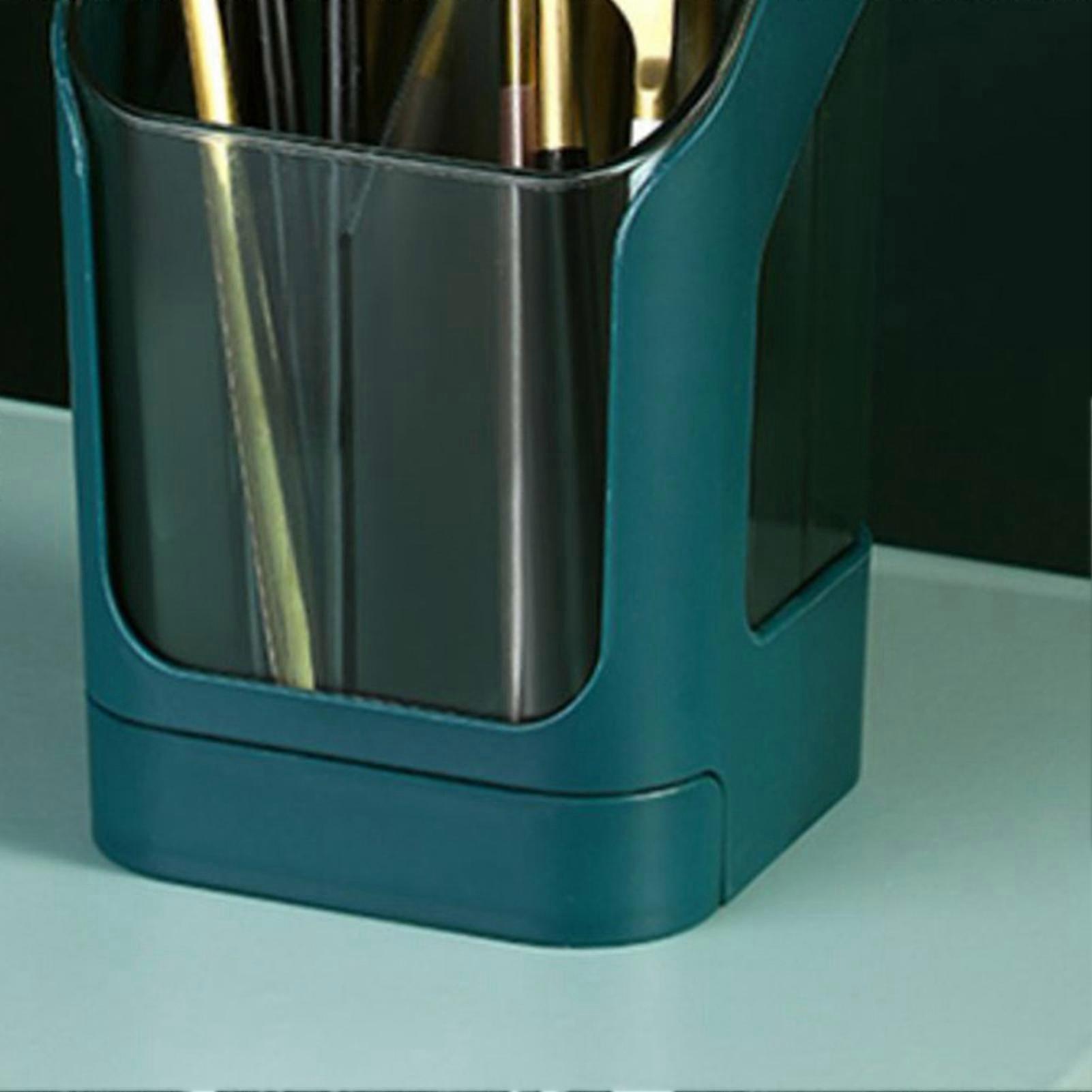 Multifunction Kitchen Utensil Holder 3 Compartments 300g Plastic