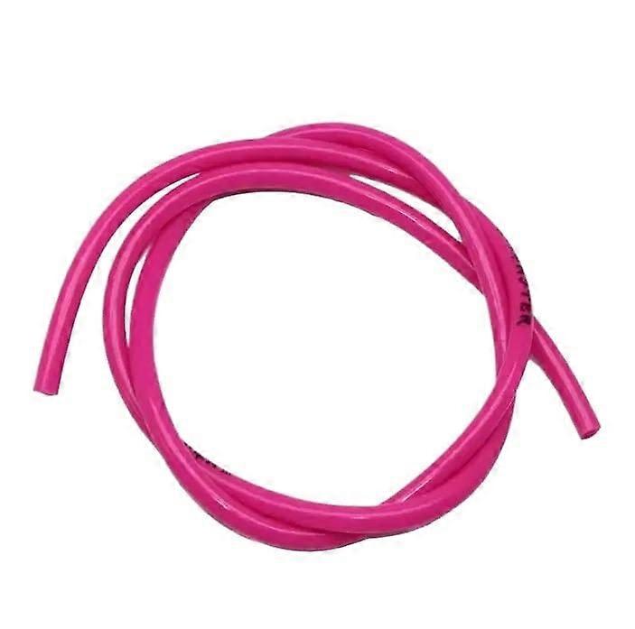 Petrol Hose Fuel Line for Motorcycle Accessories, Hose Gas Oil Pipe, High Temperature Resistant Rubber Soft Tube 1 Meter(Pink)