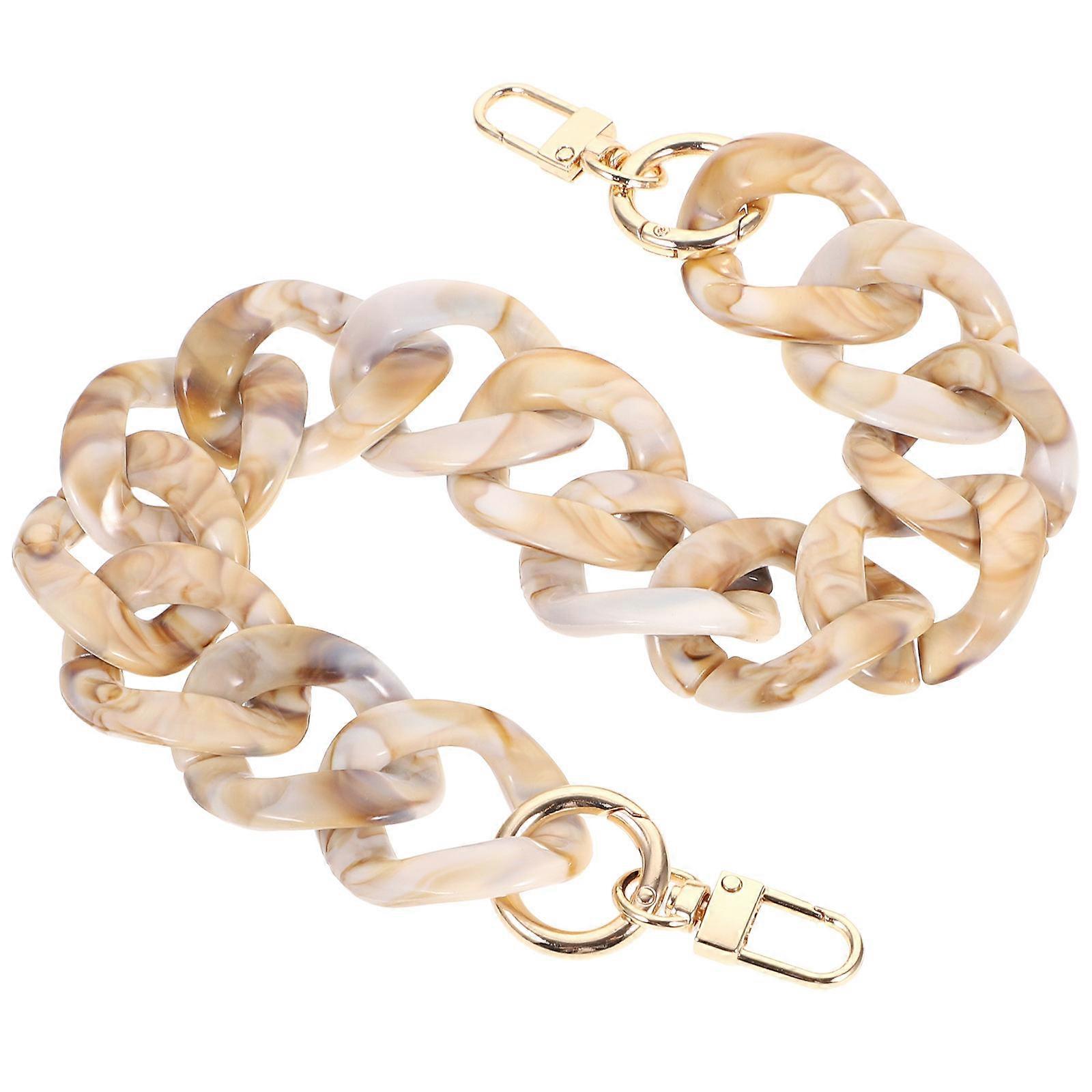 Versatile Acrylic Chain for Purses with Easy Installation Features