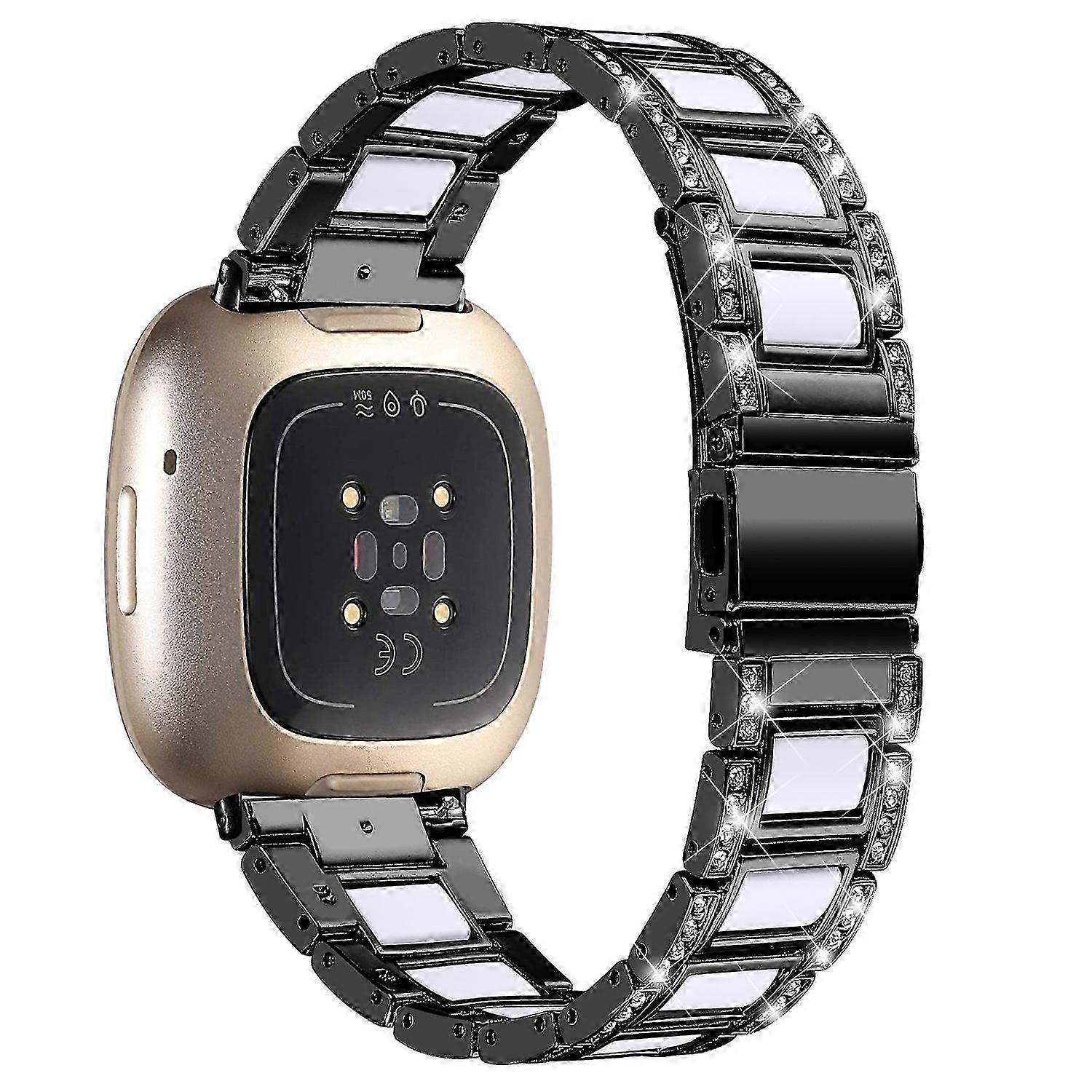 Til Fitbit Versa 4 urrem udskiftningsstropper