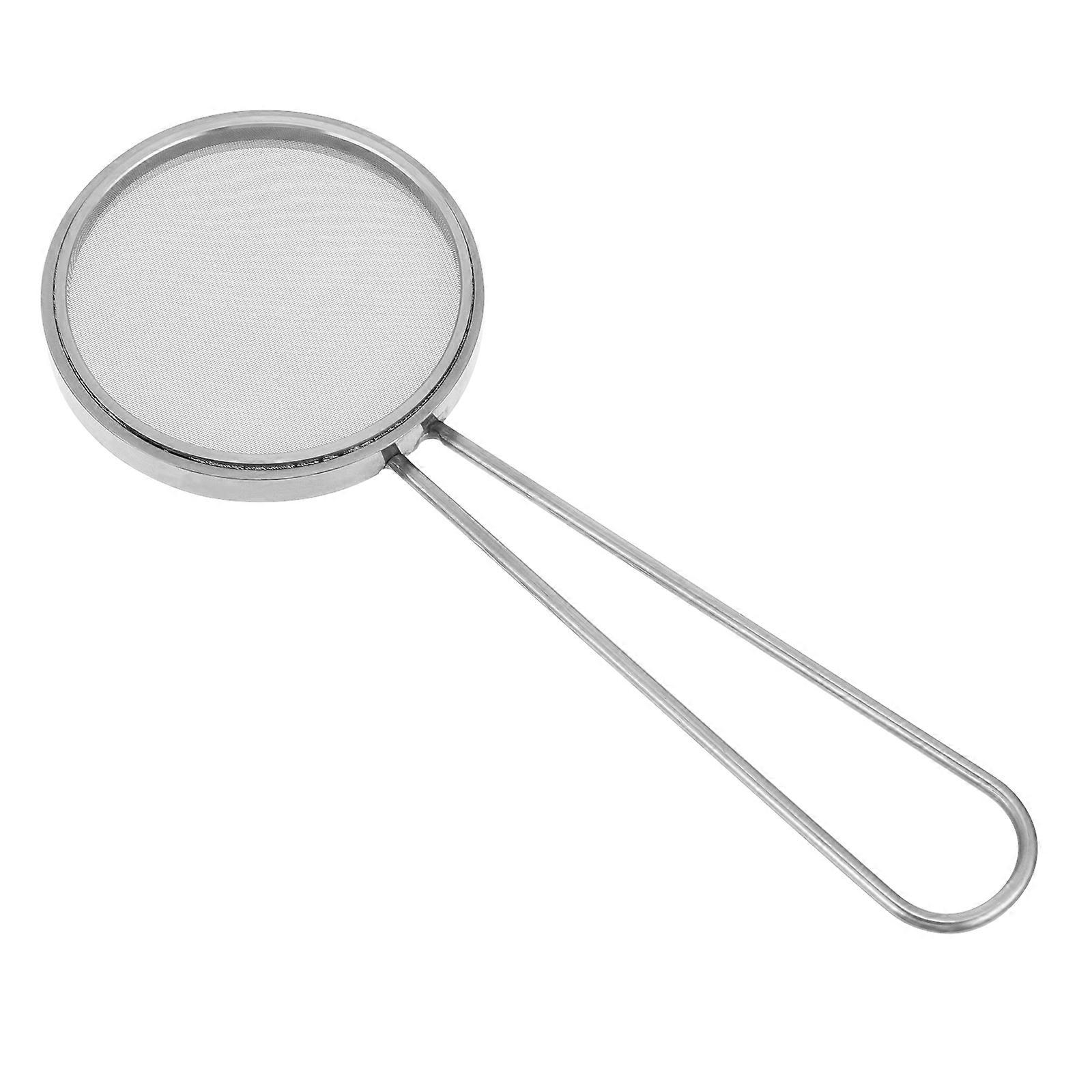 Stainless Steel Cell Filter Strainer for Laboratory Use 100 Mesh Silver