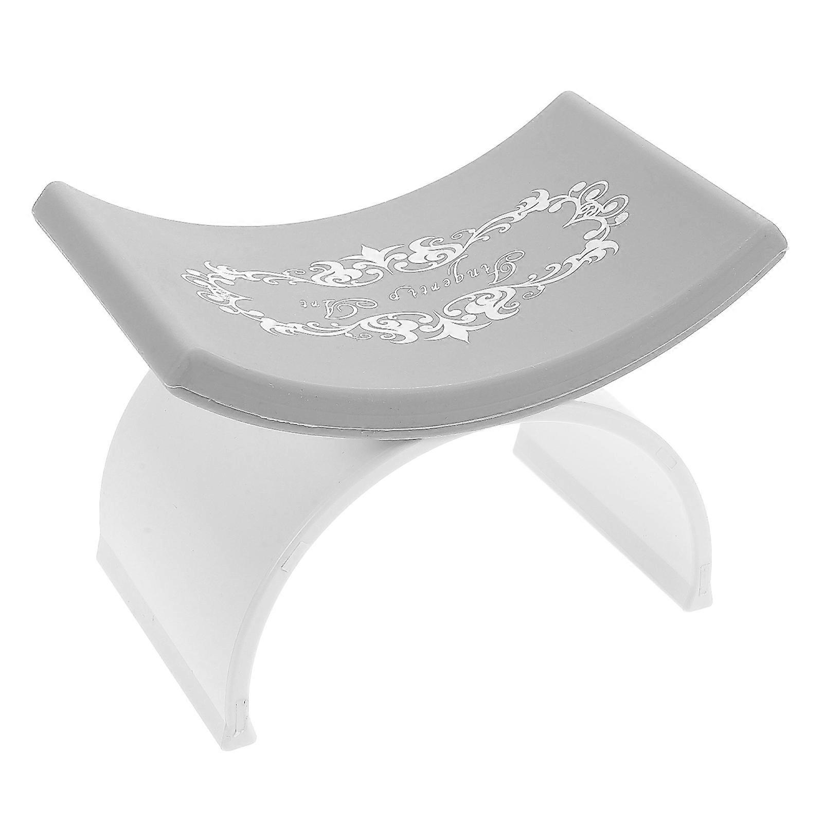 Silikonový polštářek na manikúru, bílý, pro pohodlné použití