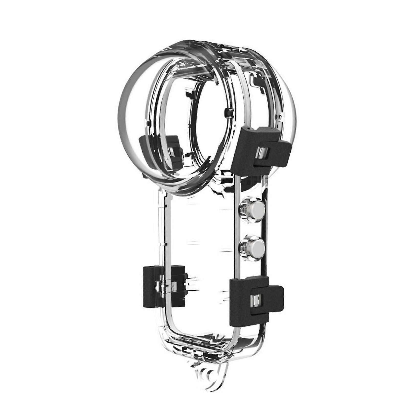 מארז דיור צלילה בלתי נראה עבור X5 מגן בלתי נראה מקרה עמיד למים 50m/164ft עמיד במים עמיד למים מקרה צלילה צבעוני