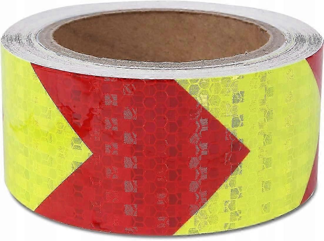 Reflective Tape Self-adhesive Yellow Red 5m