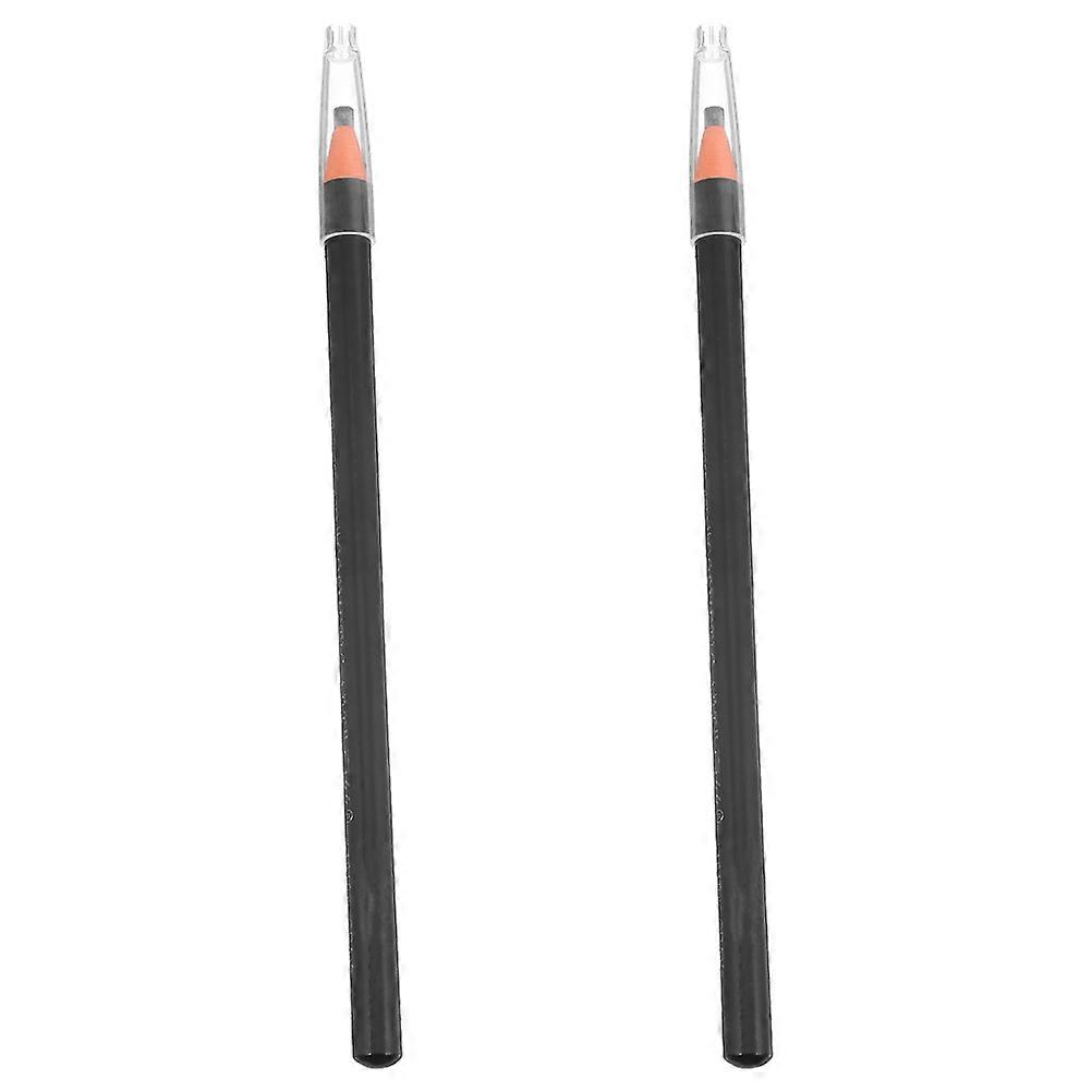Waterproof Eyebrow Pencil 2Pcs for Makeup Use with Sweatproof Pull Line