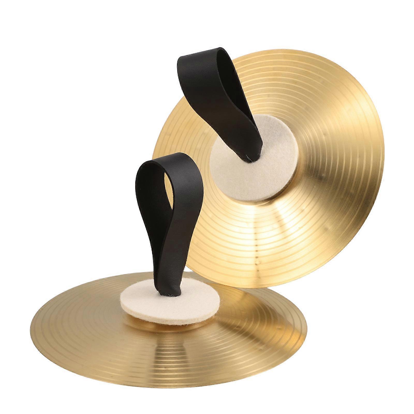 Lightweight Hand Cymbals Mini Percussion Instrument for Dance & Music Performance – Clear Bright Sound, Ideal for Skill Development & Fun Learning