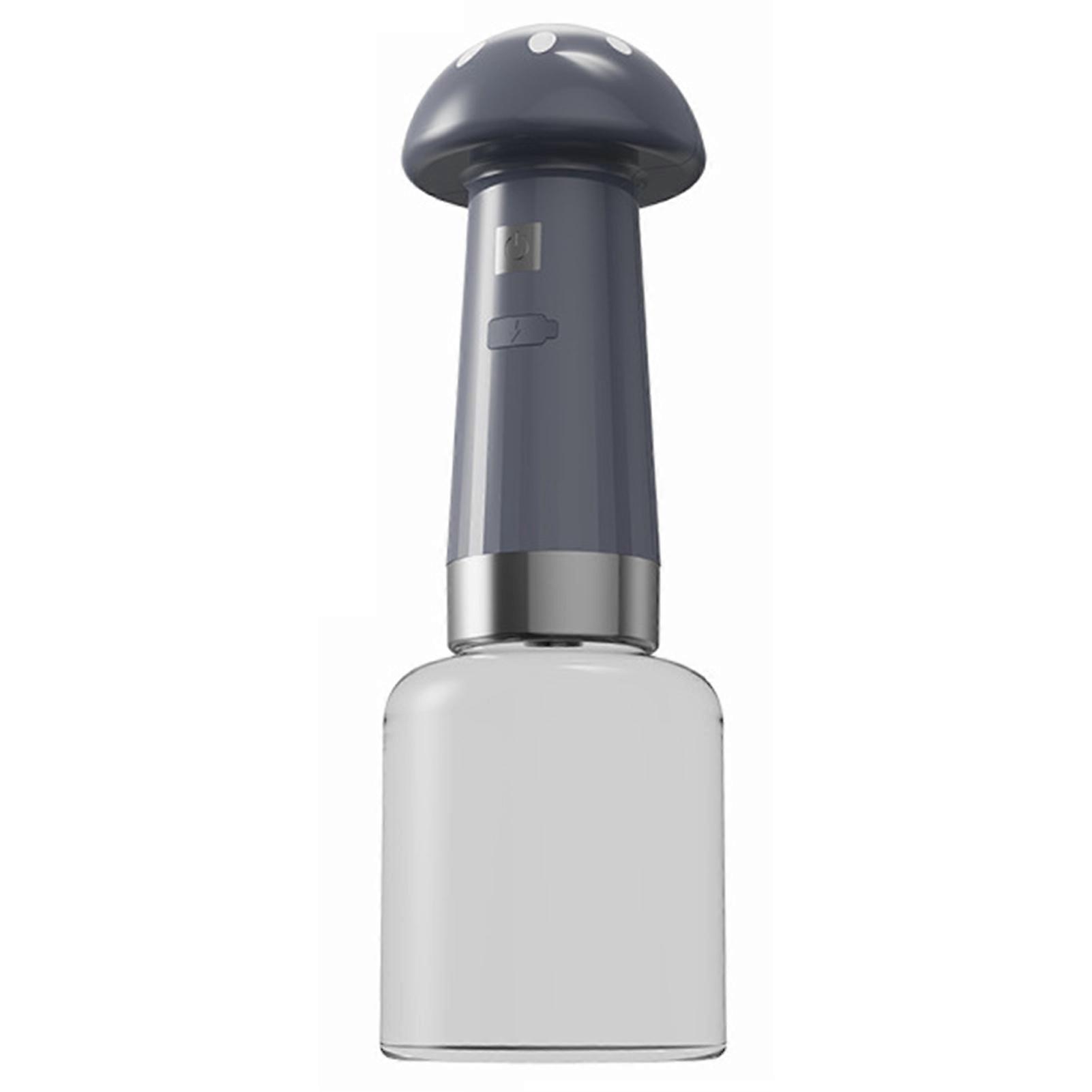Electric Foaming Shampoo Dispenser for Dog Cat Bathing Wireless Portable Shampoo Dispensing Foaming Mushroom