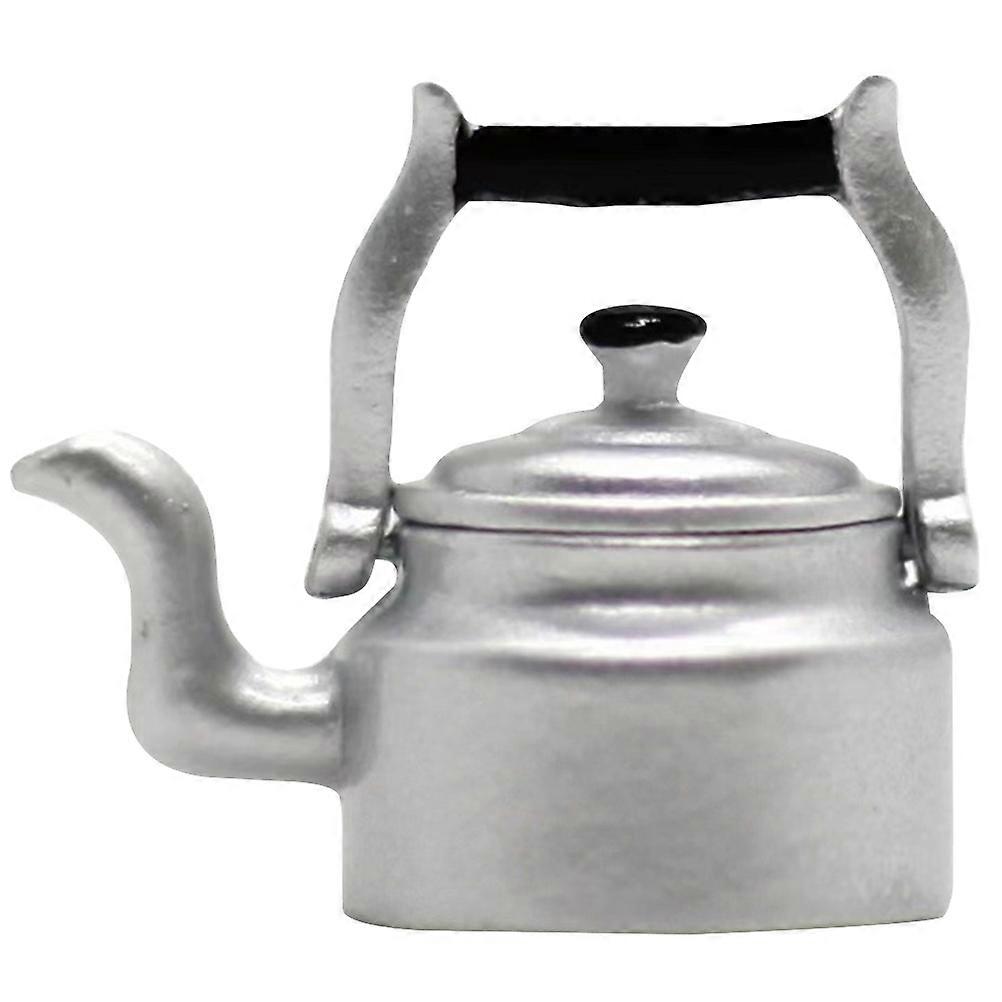 Miniature Water Kettle Modeling Adornment for DIY Use Simulated Water Kettle
