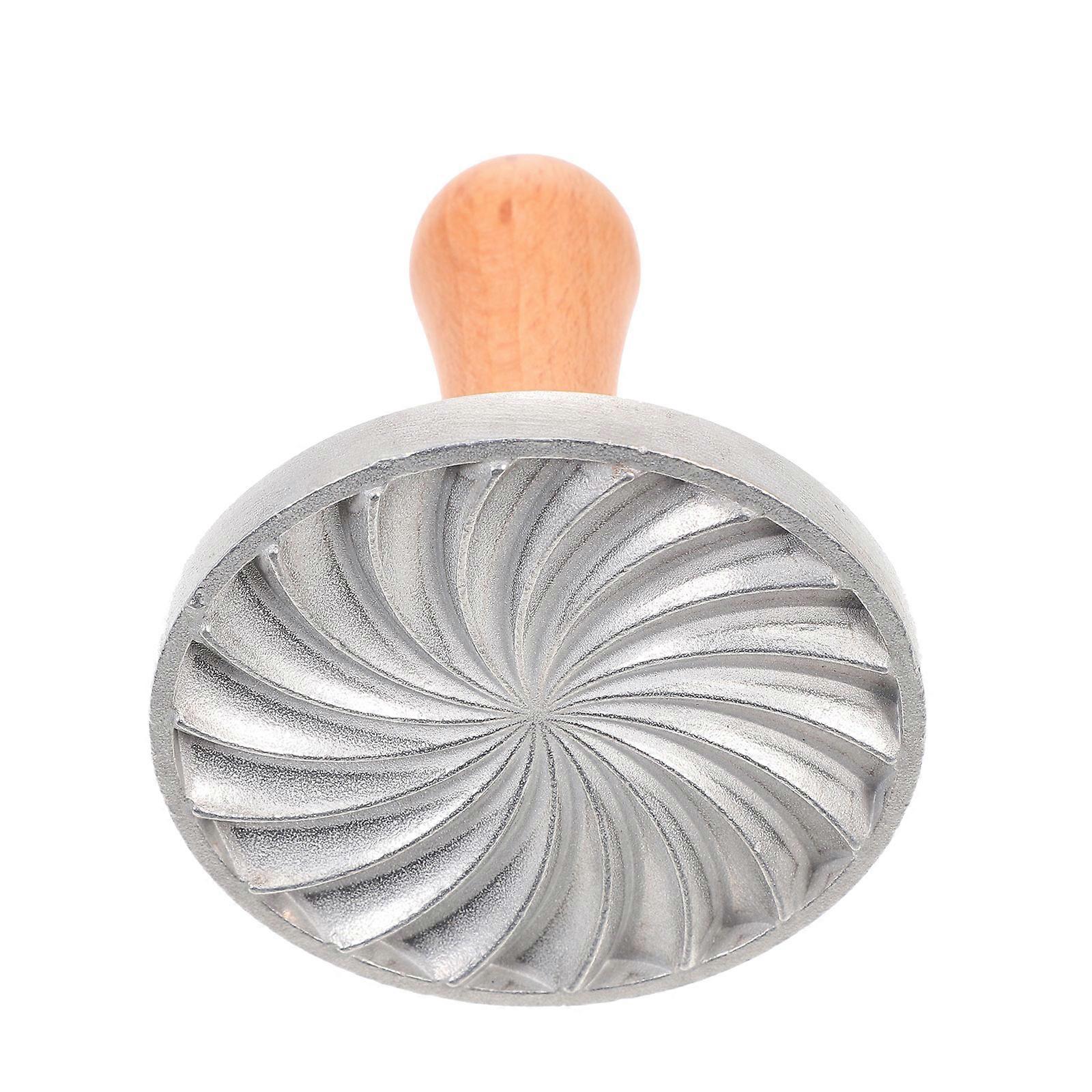 Portable Zinc Alloy Biscuit Pressing Mold for Cookie Making, Fondant Crafts, Reusable Baking Tool, Easy to Clean