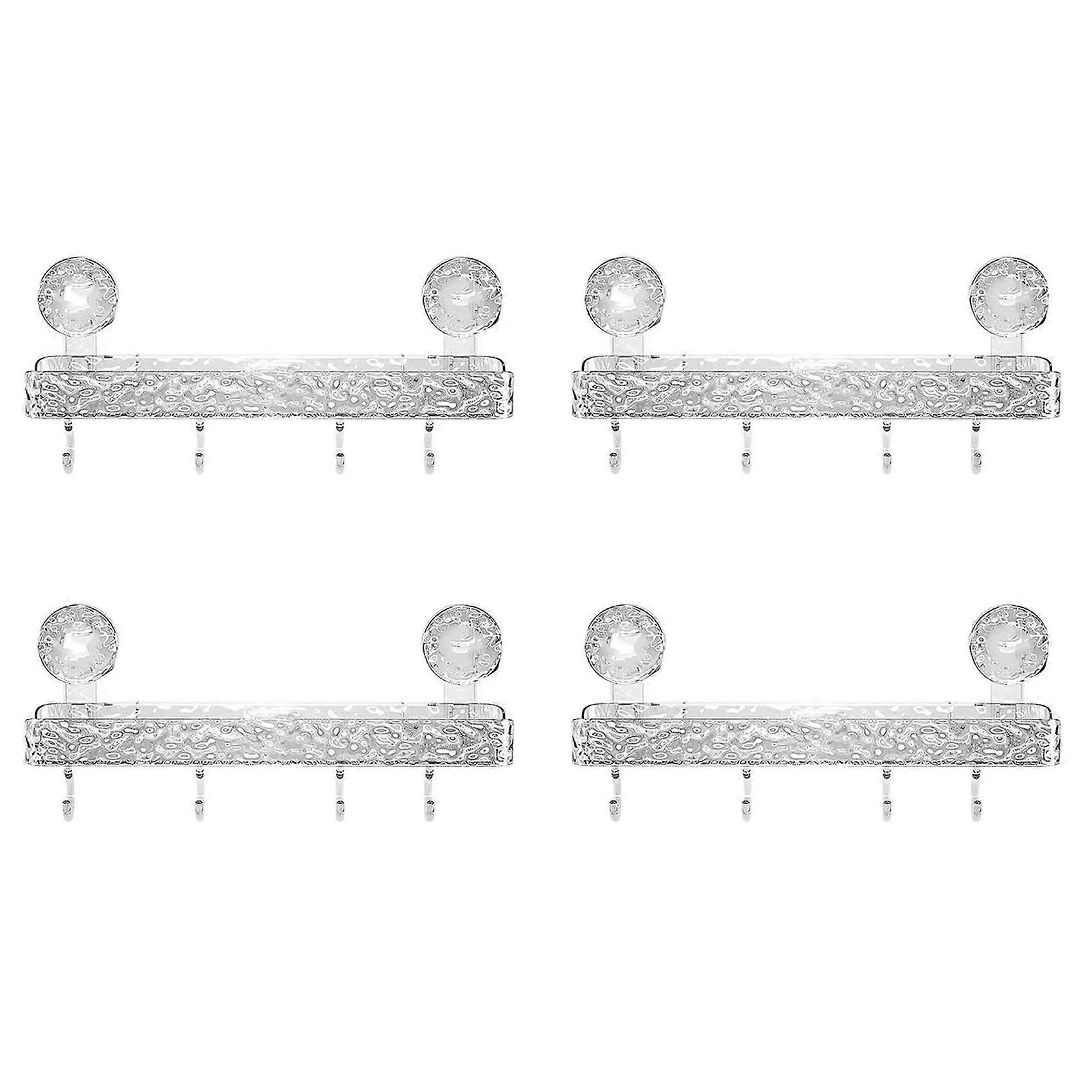 Light Luxury Style Punch-Free Storage Rack, Shower Organizer Suction