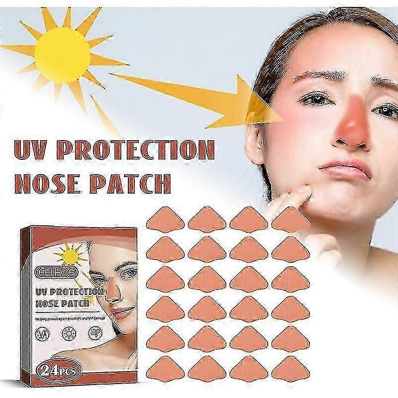 Sunscreen Nose Patch Refreshing Light And Thin Golf Sunscreen Patch Uv Sunscreen Protector Facial Sun Block Patch
