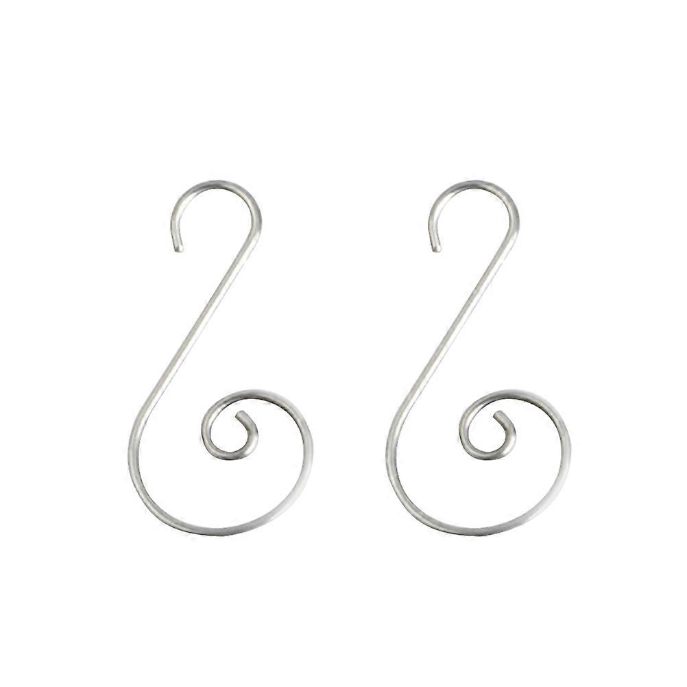 Here's a polished and professional product description based on your input:
**36pcs Christmas Ornament Hooks Decorative Metal Hangers for Hanging